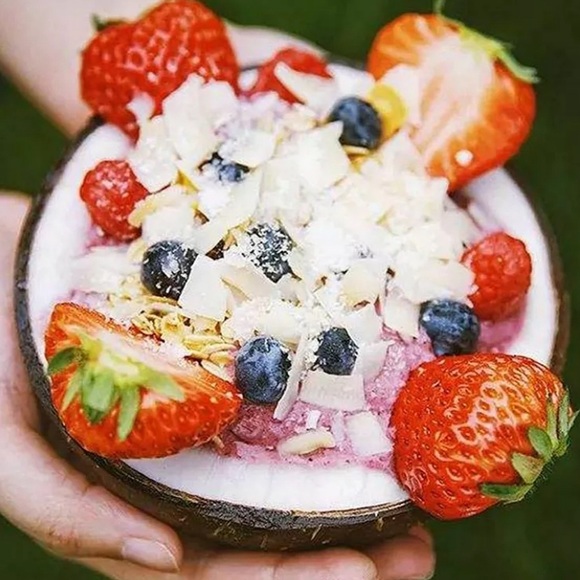 Other - 2 Natural Coconut Shell Bowls